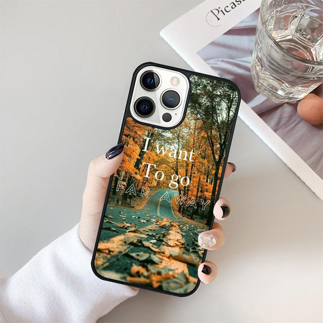 Путешествия горы море пляж цитаты Чехол для iPhone 17 Air 15 16 14 13 12 Pro Max 11 Pro Max Plus Чехол для телефона Coque