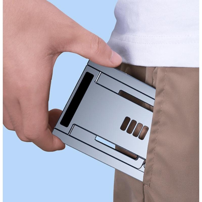 Z7 Mobile Phone Tablet Holder Abs Folding Stand Adjustable Bracket For 4.5-15 Inch Mobile Phone With