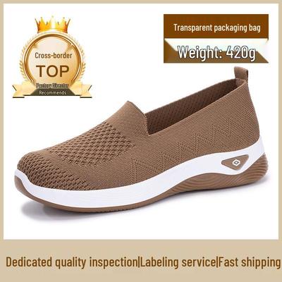 Женская летняя повседневная обувь с мягкой подошвой, дышащая, модная