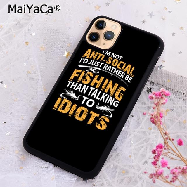 Angling Go Fishing Quotes Phone Case For iPhone 17 Air 16 pro max 15 14 plus 12 13 Shell Cover coque