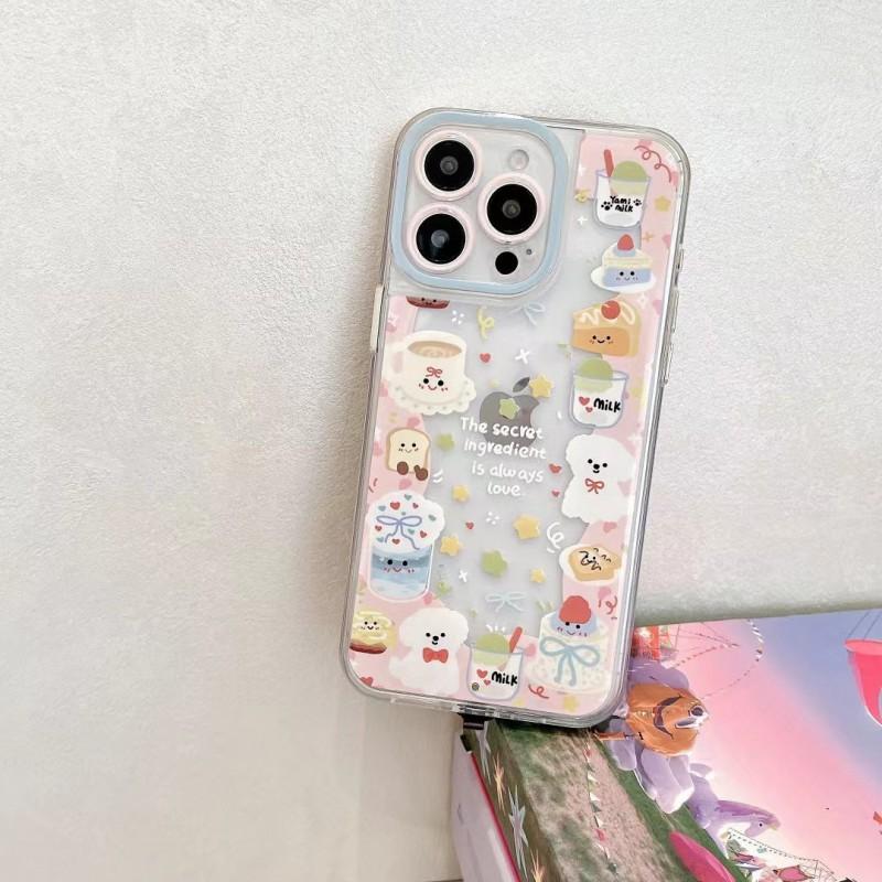 Glowing Phone Case IPhone 17 Pro Max Cute Cat Cartoon Design 16 15 14
