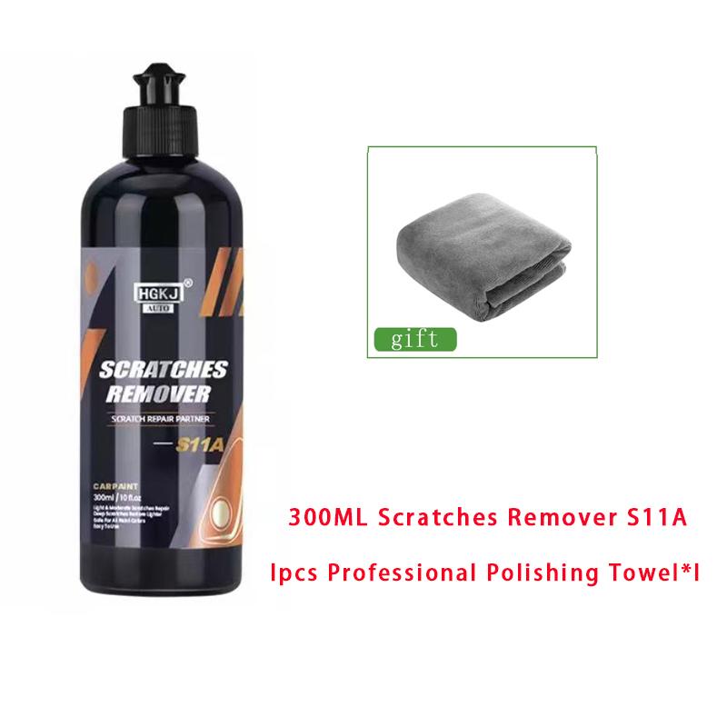 HGKJ S11 Жидкий воск для удаления царапин на автомобиле Полировальная паста для ухода за лакокрасочным покрытием Детейлинг автомобиля Состав для кузова автомобиля Набор для очистки от царапин