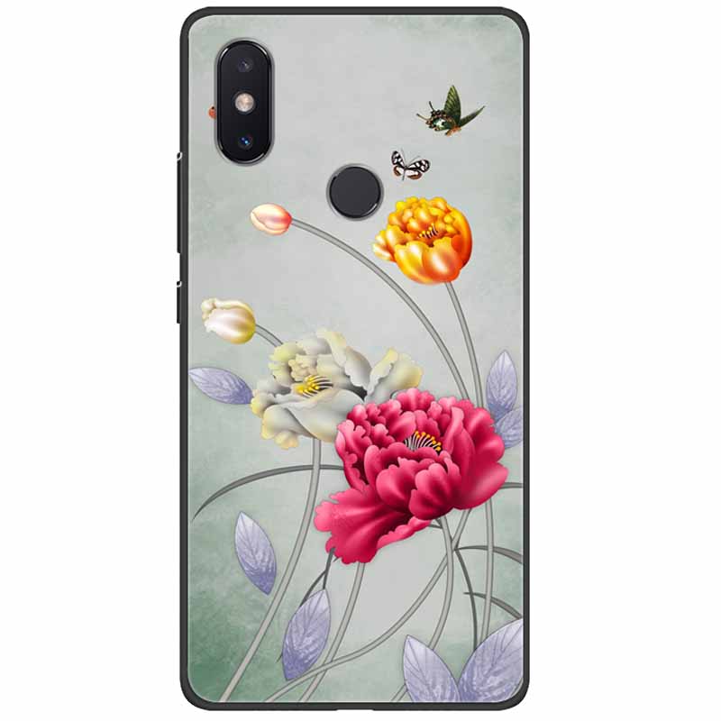 Чехол для Xiaomi Mi Max 3 Чехол Mix3 Mix2s Мягкий Силикон ТПУ Кот Лев Задние Чехлы Для Xiaomi Mi Mix 2s Чехлы 2 Max3 Max2 Fundas