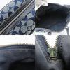 Used COACH Handbag 6046 Signature canvas/leather Navy system Blue Everyday use