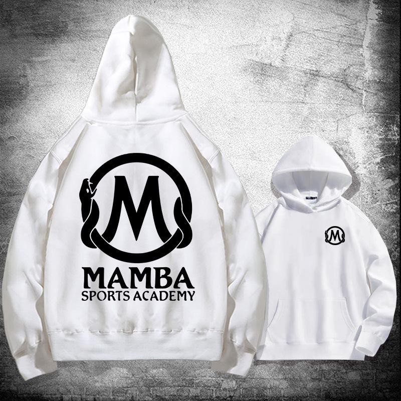 Kobe Mamba hooded sweater autumn and winter youth student trendy brand loose shoulder hoodie jacket