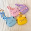 Single Shoulder Childrens Bag Shining Bow Designble For Girls Daily Purse Casual