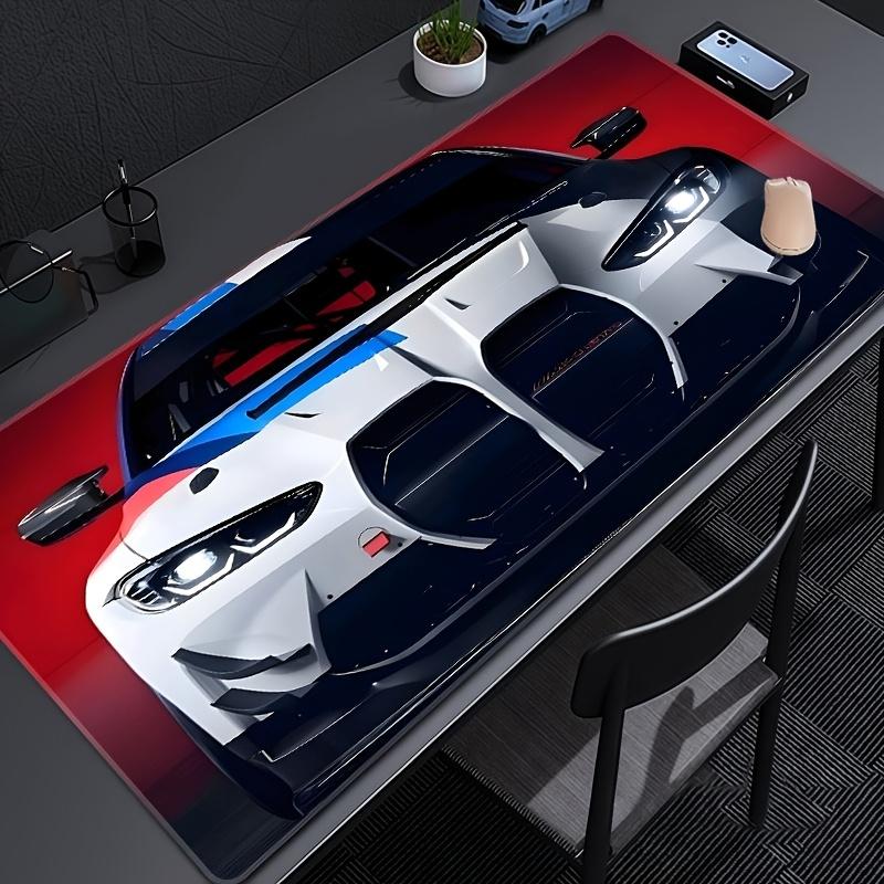 Vibrant Sports Car Design Mouse Pad Large Rubber Anti-slip PC Desk Accessories Mousepad for Offices and Gamer Keyboard Decor Mat