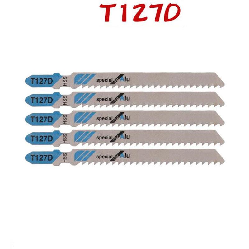 Набор из 5/10 полотен для лобзика с Т-образным хвостовиком HCS, различные полотна для лобзика по дереву, пластику и металлу для Black & Decker Metabo
