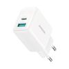 Network Charger Joyroom Jr-Tcf21 Dual-Port (A+C) (White)