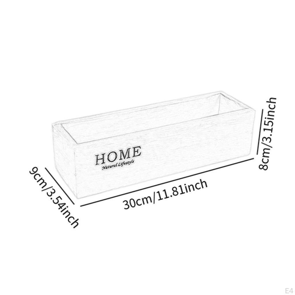 Многофункциональный поднос для хранения, деревянный ящик для цветов, миниатюрный ландшафтный цветочный горшок, контейнер