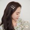 CHIMERA 2-Piece Hair Clips, Korean-Style Bangs Straight Clip, Side Clip, Hair Accessory, Barrette