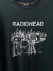 Футболка Radiohead Черная Хлопковая Короткий Рукав Унисекс S-5XL KH13261 Унисекс Футболка