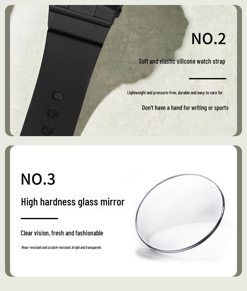 Oulishi Унисекс Бесшумные Экзаменационные Спортивные Модные Электронные Часы