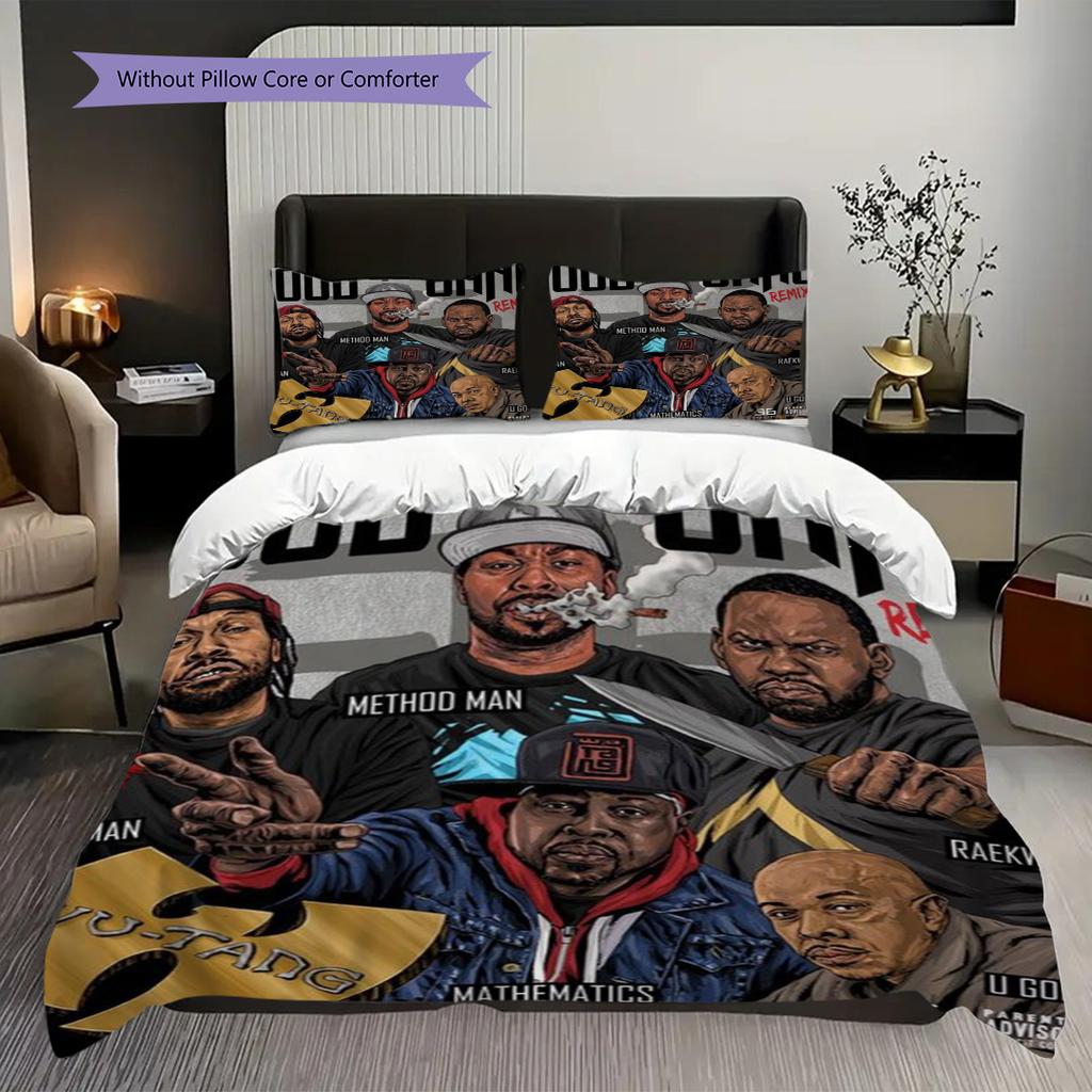 Power Unity Wutang Clan'S Legacy Threepiece Set 1 Duvet Cover 2 Pillowcase Without Core Bedding Set Christmas Birthday Gift