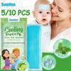 Sumifun 5/10Pcs Cold Sense Gel Cooling Patch Summer Long Term Cooling Experience Adult&Children Preventing Heatstroke Fever Reducer Patch