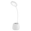 Small Desk Light Eye Protection Adjustable Flexible LED Rechargeable Bedside Lamp for Student