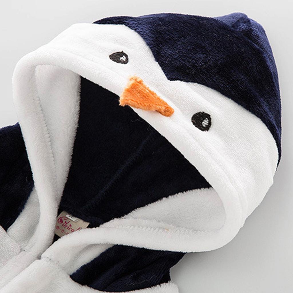 Милое плюшевое одеяло с рисунком для маленьких мальчиков и девочек, накидка, банный халат