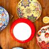 Bohemian Ceramic Plate Home Creative Western Food Plate Fruit Plate High-rimmed Round Plate High-value Oven Microwave Applicable