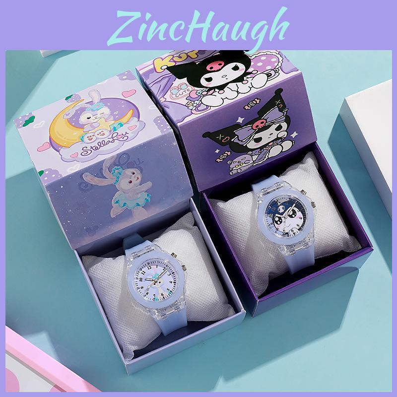 Adorable Kids' Cartoon Silicone Led Watch Night Glow Cross-border Bestseller