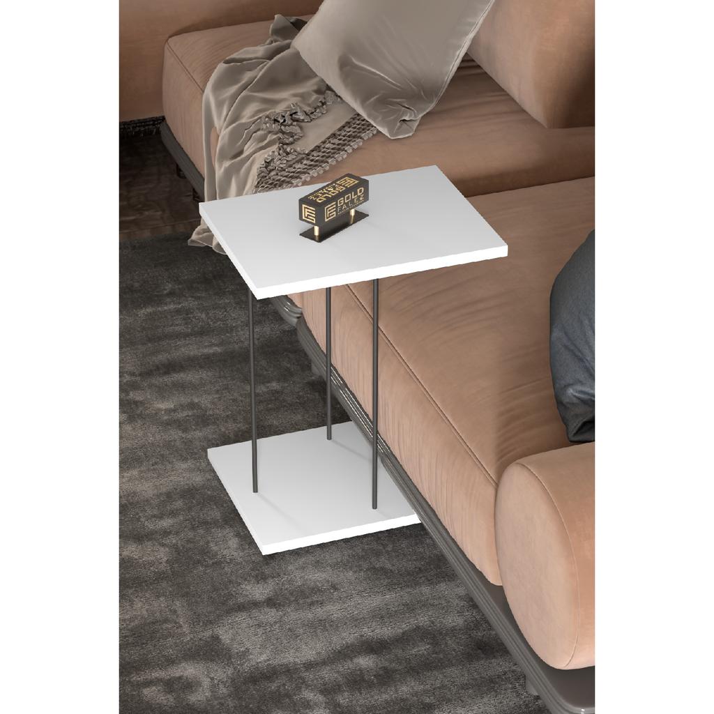 Приставной столик Сервировочный столик на колесиках, прямоугольный, из атлантической сосны