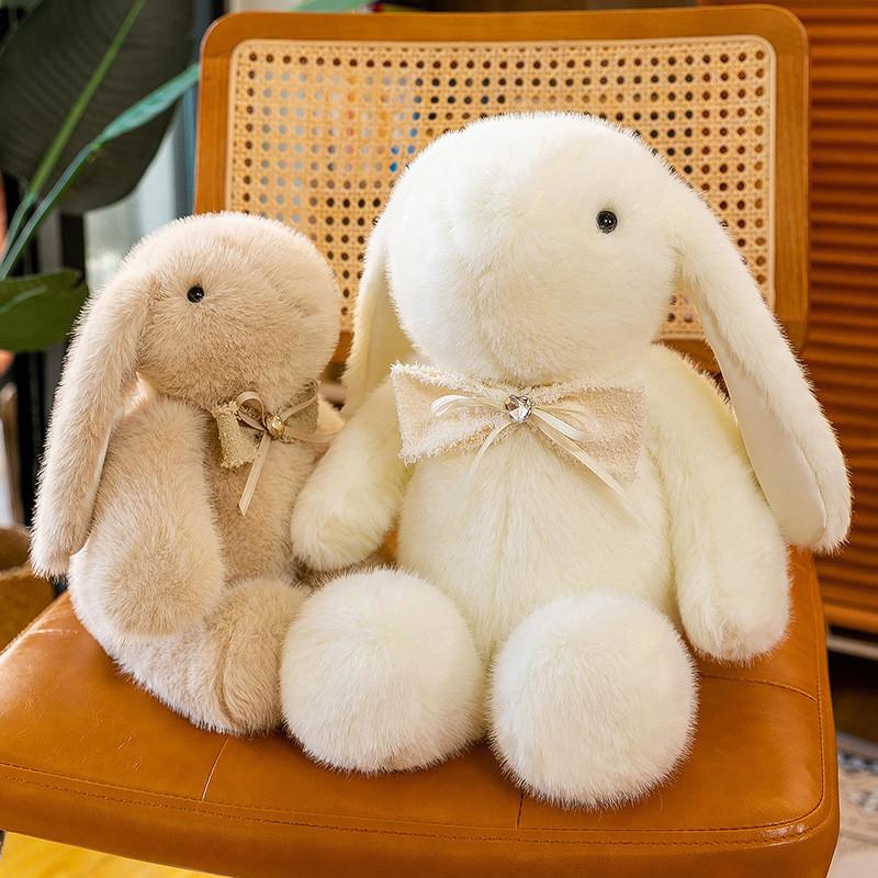 Adorable Soft Plush Rabbit Toy Floppy Eared Doll For Kids Lovely Comforting Companion