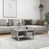 VidaXL Coffee Table Concrete Grey, 60x60x30 Cm Chipboard