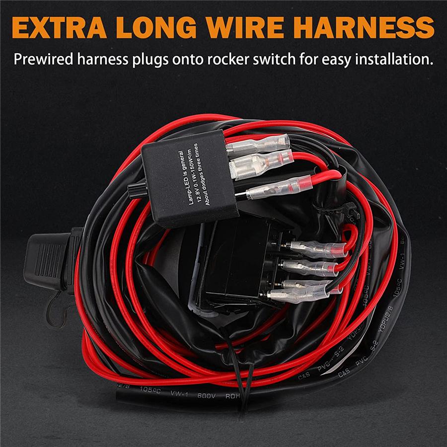 ATV / Utv Certified Turn Signal Switch Kit for Public Roads, Compatible with Polaris Rzr Ranger Can-am