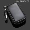 1 X PU Leather Logo Car Key Bag Key Holder Keychain Keyring  (8*5cm)