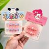 Милые мультяшные накладные ногти Sanrio Kawaii для детей: Моя Мелоди, Хелло Китти, Куроми
