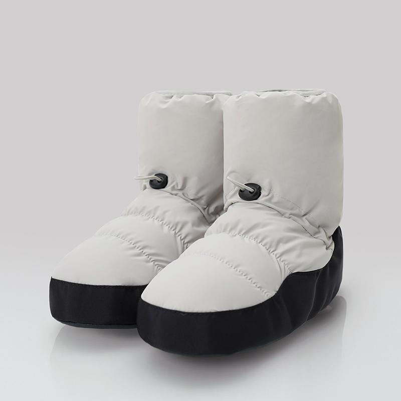 Зимние сапоги Балетные разогревочные пинетки для девочки На шнурке Обувь Женская Танцевальная Балетная Теплая