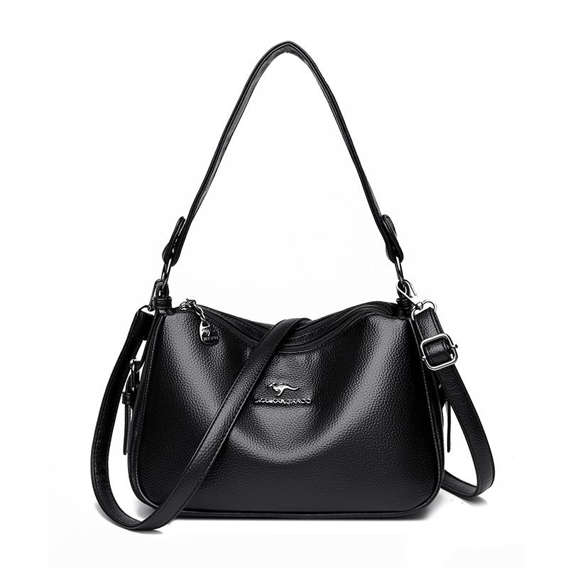 Простая и элегантная сумка кроссбоди, вместительная, универсальная для поездок на работу, повседневная одноплечевая сумка