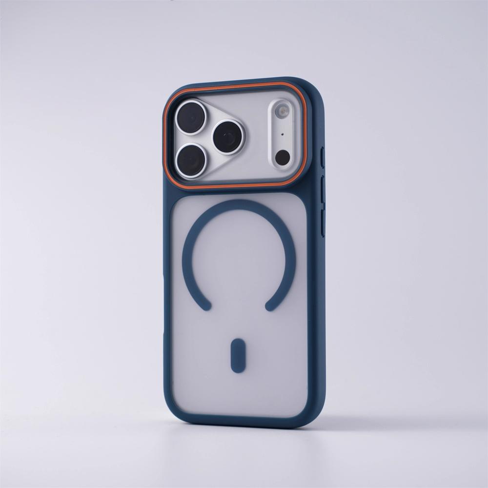 New Matte Translucent Magnetic Case for iPhone 17 Pro Max Air for Magsafe Wireless Charging Slim Matte PC Armor Shockproof Cover
