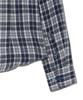 VIVABROWN 85-Viva077 Шахматная рубашка с длинным рукавом Slim Fit, в клетку, темно-синяя