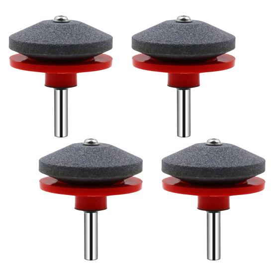 Точилки для тупых лезвий газонокосилки, многоразовые, простые в использовании, портативные, универсальные, набор точилок для лезвий газонокосилки