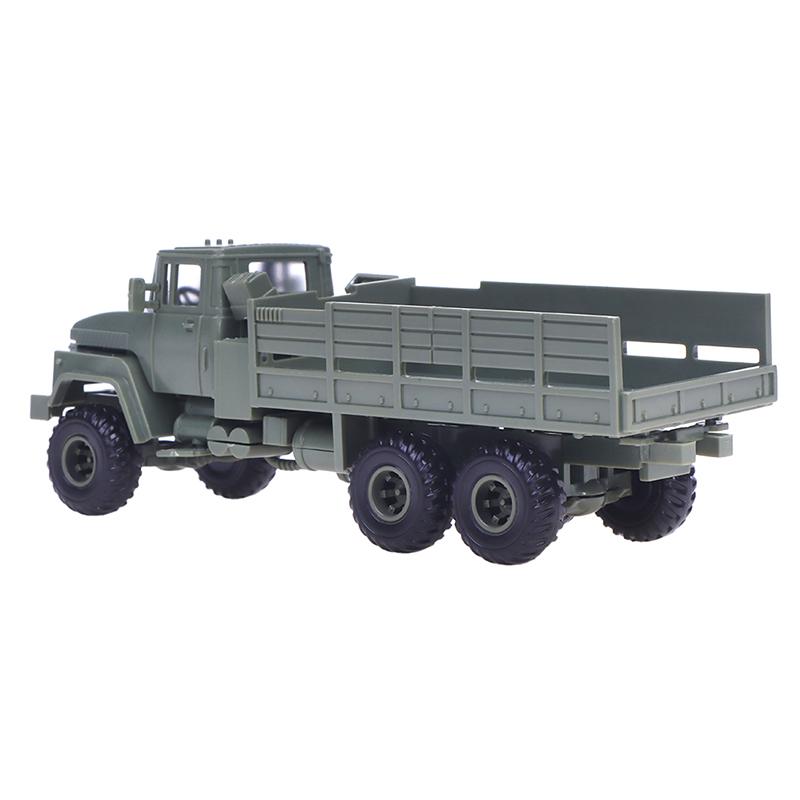 1шт 1:72 Масштабный трактор Краз-260, военный автомобиль, грузовик, игрушечный блок, модель автомобиля, комплект