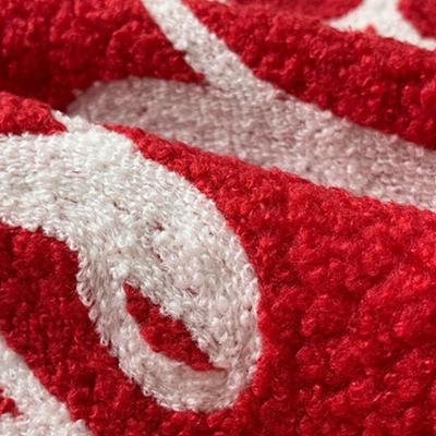 Домашний декор INS Стиль Рождественская наволочка Жаккардовая Снежинка Наволочка для диванной/постельной подушки Красная 45 см Наволочка Диван/Кровать