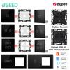 BSEED Zigbee Модуль Переключателей Стеклянная Панель Сенсорные Переключатели USB C Розетка для Зарядки Телефона Порт Умная Функциональная Кнопка EU Розетки Части