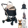 Separate Pet Cat and Dog 4 Front Wheel Rear Wheel Popular Dog Convenient for Going Easy To Load Capacity for Multiple Small Dogs and for One with Cup