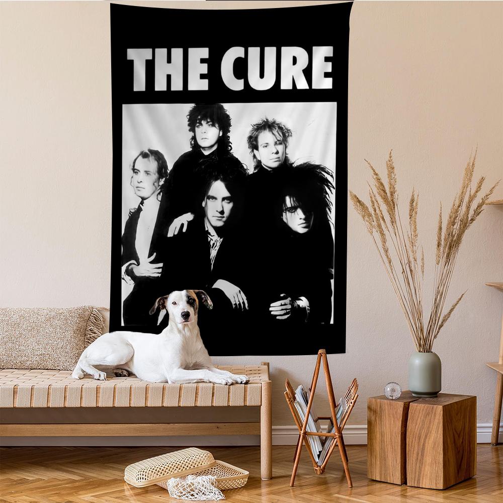 Rock Band The CCure DIY Настенный гобелен Подвесной Таро Хиппи Настенные ковры Комната Домашний декор