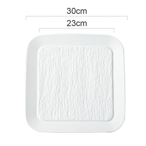 Квадратная керамическая обеденная тарелка Тарелка для западной кухни Тарелки для стейков Блюдо для пасты Сервировочные тарелки Фруктовая тарелка Салатница Суши-блюдо Тарелки