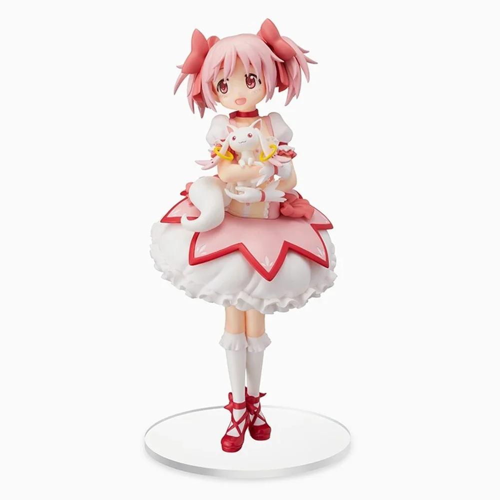Puella Magi Madoka Magica Аниме Фигурка Канамэ Мадока Фигурка Экшн Волшебная Девочка Модель Декор Статуэтка Куклы Игрушки Рождественский Подарок