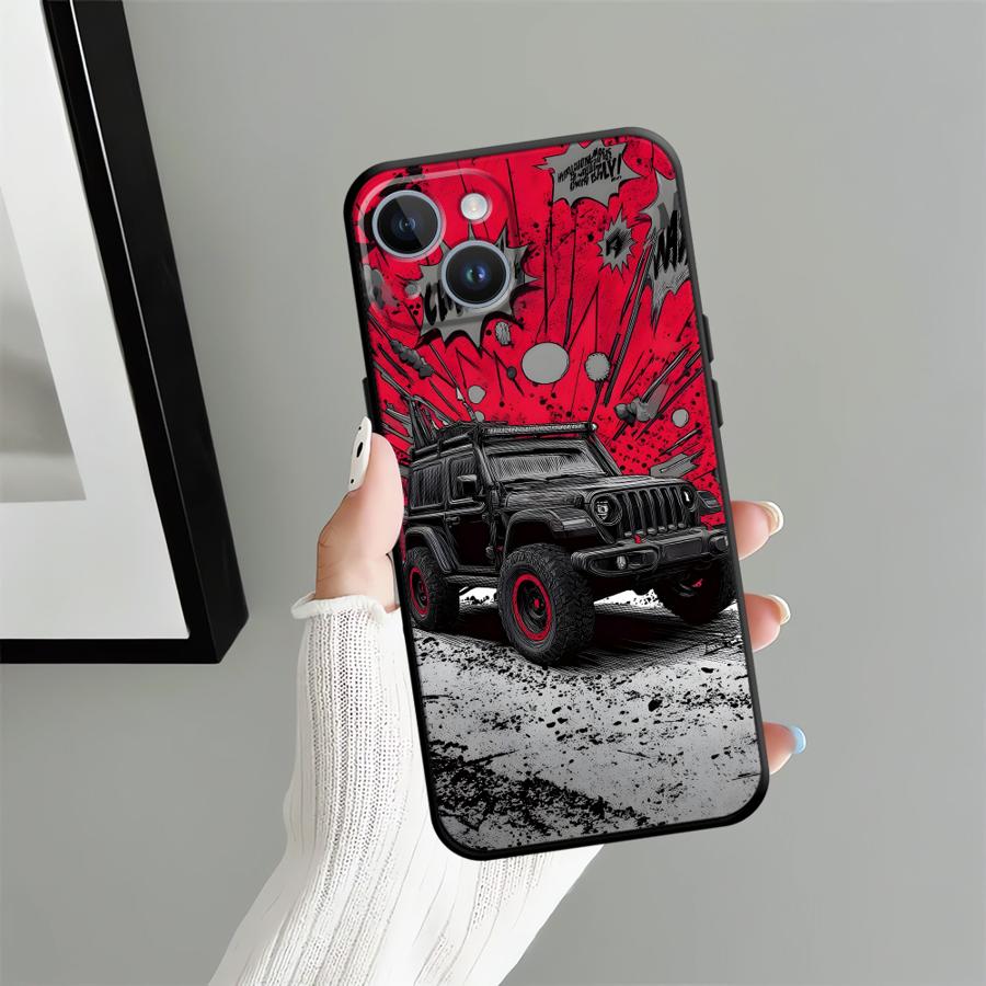 Ретро Мультяшный Автомобильный Чехол для Apple iPhone 17 Pro Max 12 XR XS MAX 14 15 Pro 7 8 16 Air 11 13 Funda Чехол для Телефона