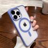Luxury Magsafe Transparent Case For iPhone 15 14 13 12 11 Pro Max X XS XR Max 7 8 Plus SE Mini Magnetic Bumper Cover