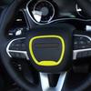 Steering Wheel Central Frame Decor Cover for Dodge Challenger/Charger 15+ Yellow