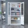 SLOYU Glass Filing Cabinet