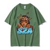 Rapper SZA Butterfly Face Graphic Tshirt Unisex Women Casual Cotton Vintage Tshirts Unisex Hip Hop Fashion Pop Music Tee Shirt