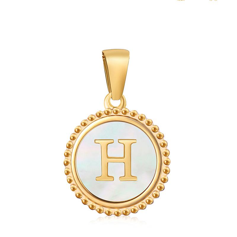 New 18K stainless steel pendant trend necklace niche design classic hot-selling explosion