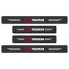 4Pcs Car Door Plate Carbon Fiber Threshold Protector 3D Sticker Decal For Mazda 3 6 CX5 2 CX3 CX9 MX5 RX8 Axela Demio MS CX5 2 Axela Demio MS GH BK MP