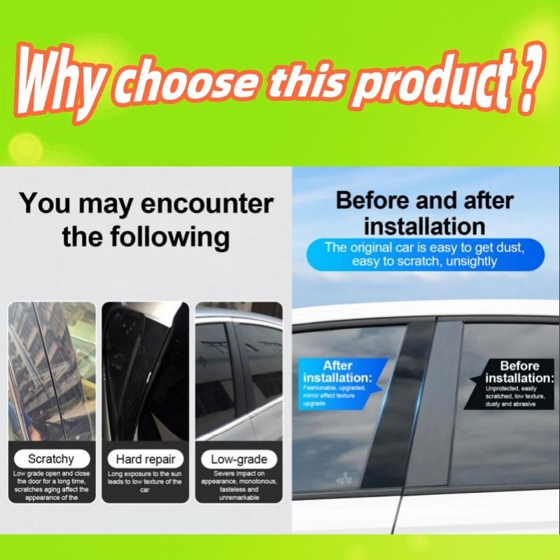 For Toyota Corolla E210 Saloon 2019-2025 Altis Prestige 16PCS Window Cover Door Decal B C Column Pillar Sticker Car Accessories