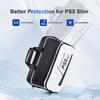 AS62 Кейс для переноски PS5 Slim, Вместительная дорожная сумка для хранения консоли PS5, контроллера, гарнитуры и других аксессуаров